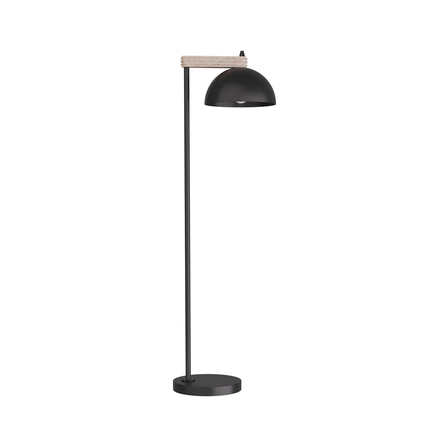 Arteriors - PFI03 - One Light Floor Lamp - Thea - Blackened Iron