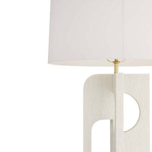 Arteriors - PTC07-SH015 - One Light Table Lamp - Tevin - Matte Ivory