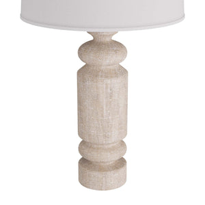 Arteriors - PTI01-SH010 - One Light Table Lamp - Woodrow - Limewash