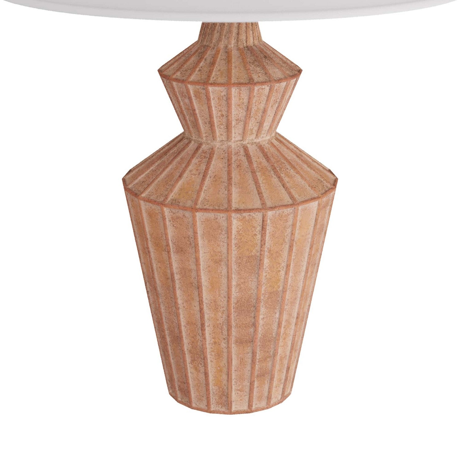 Arteriors - PTS01-671 - One Light Table Lamp - Wren - White Wash Terracotta