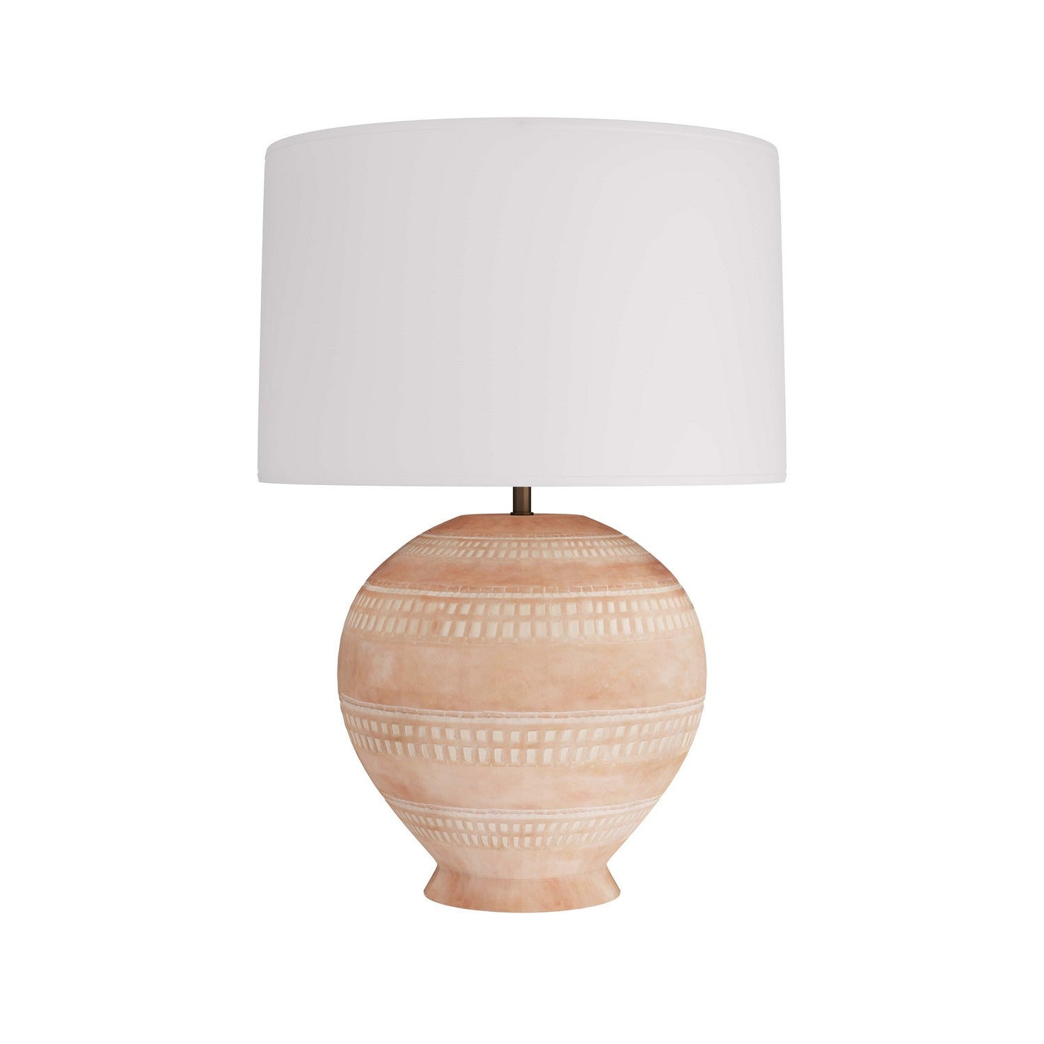 Arteriors - PTS02-127 - One Light Table Lamp - Tahoe - White Wash Terracotta