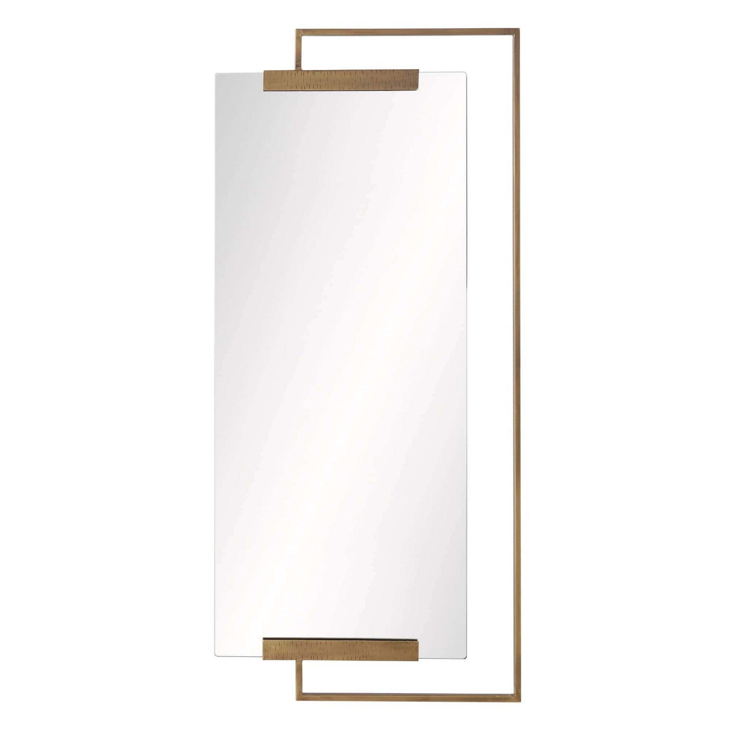 Arteriors - WMI03 - Mirror - Princeton - Antique Brass