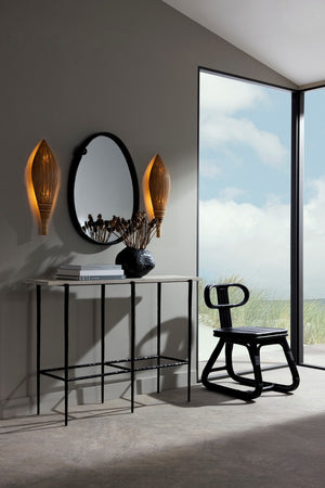 Arteriors - WMI11 - Mirror - Voltaire - Blackened Iron