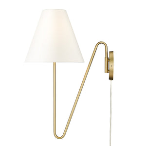 Golden - 3690-A1W BCB-IL - One Light Wall Sconce - Kennedy BCB - Brushed Champagne Bronze