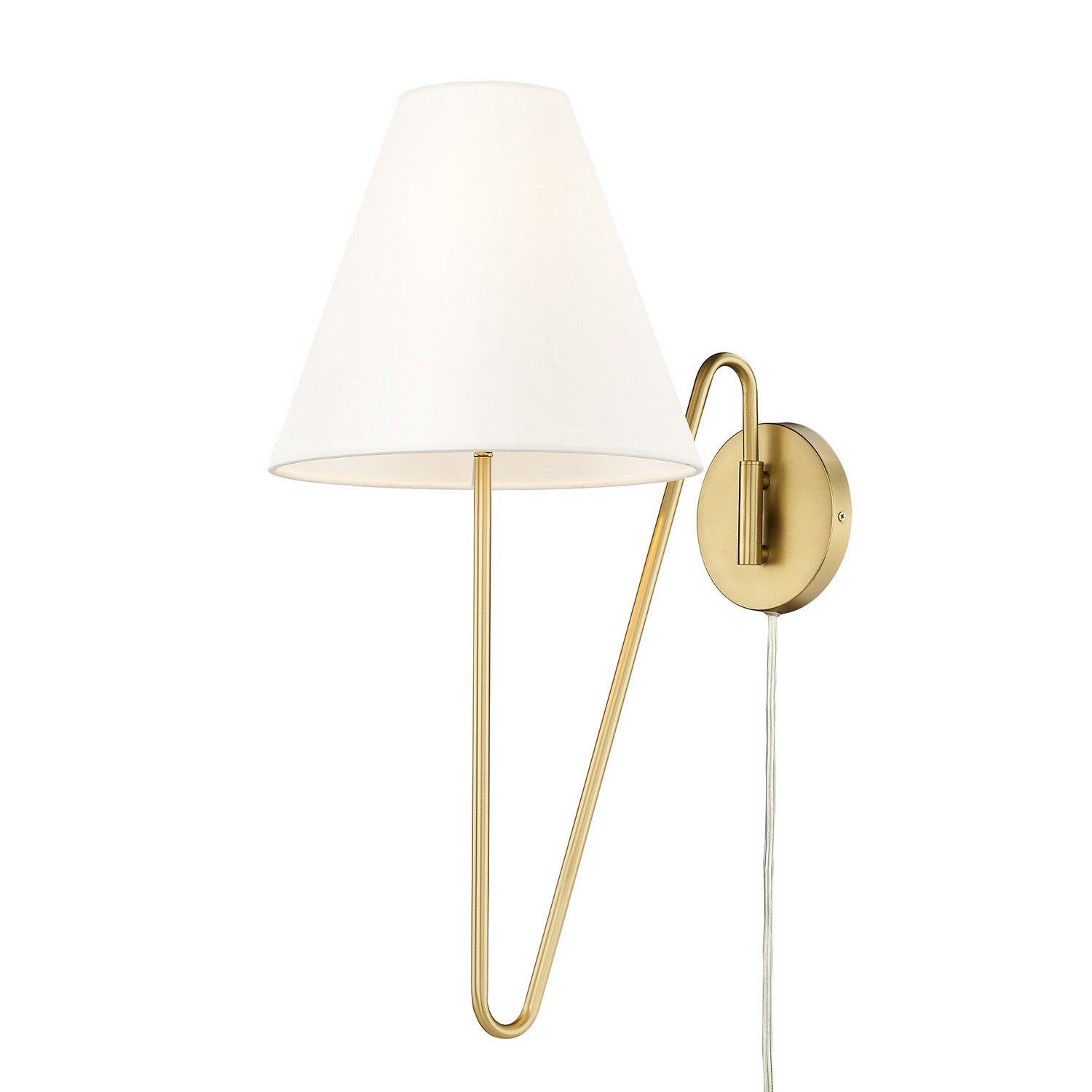 Golden - 3690-A1W BCB-IL - One Light Wall Sconce - Kennedy BCB - Brushed Champagne Bronze