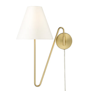 Golden - 3690-A1W BCB-IL - One Light Wall Sconce - Kennedy BCB - Brushed Champagne Bronze