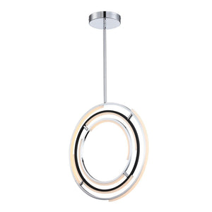 Artcraft - AC6741PN - LED Pendant - Trilogy - Polished Nickel