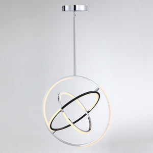 Artcraft - AC6741PN - LED Pendant - Trilogy - Polished Nickel