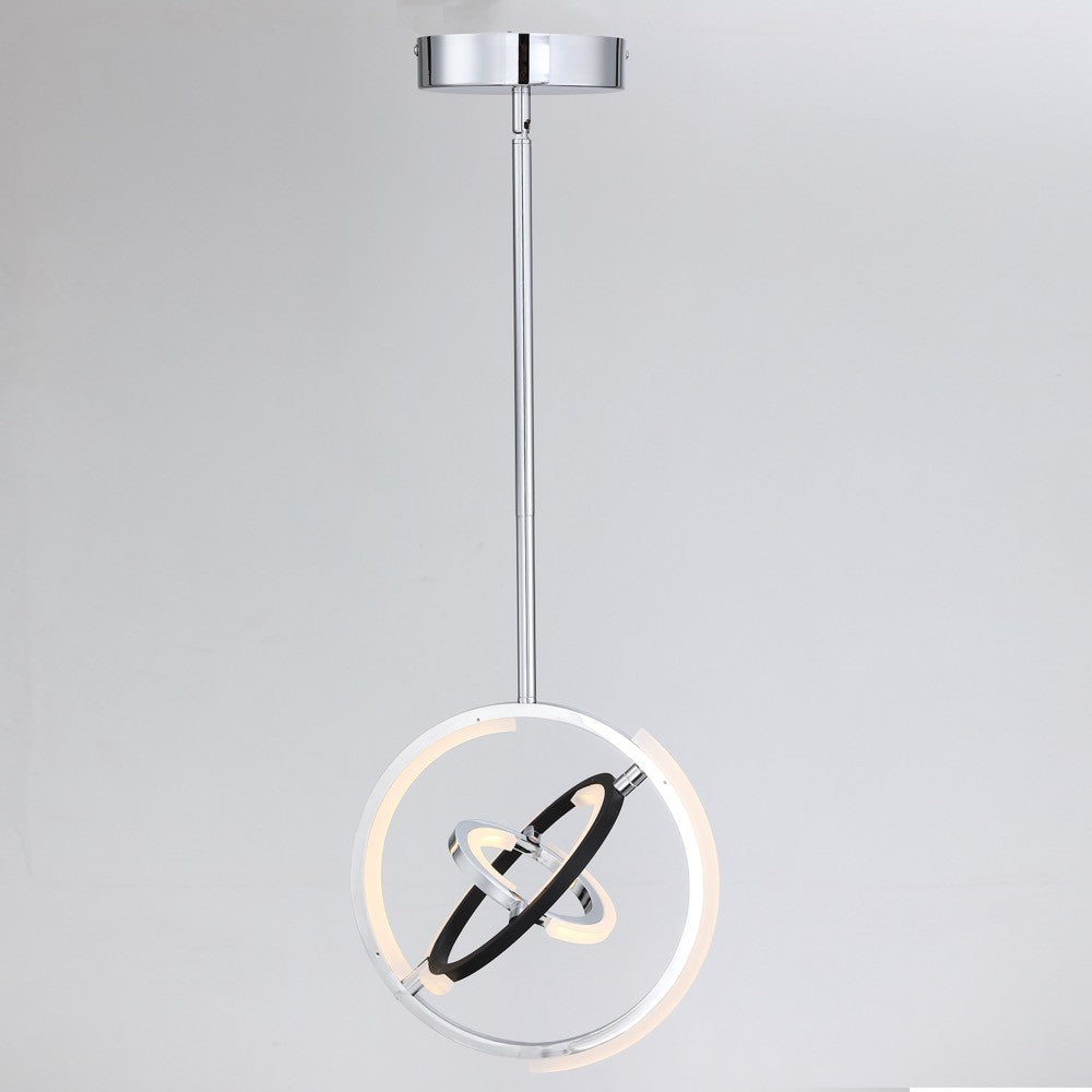 Artcraft - AC6742PN - LED Pendant - Trilogy - Polished Nickel