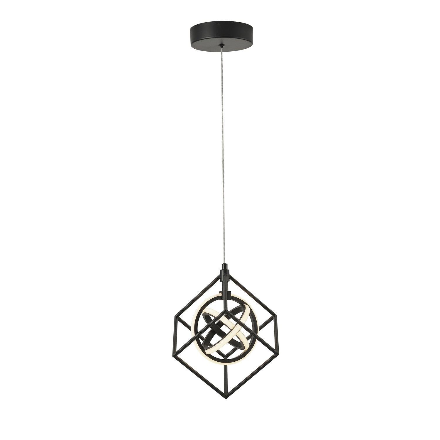 Artcraft - AC1011 - LED Pendant - Tulip - Matte Black