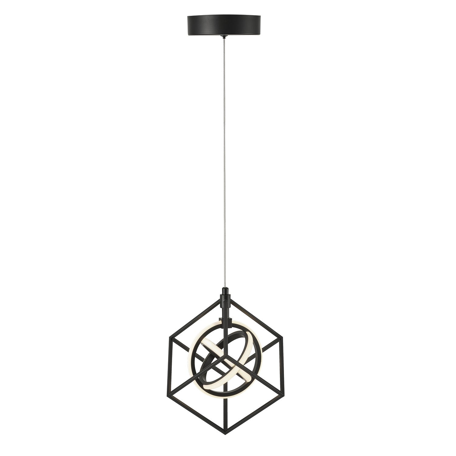 Artcraft - AC1011 - LED Pendant - Tulip - Matte Black