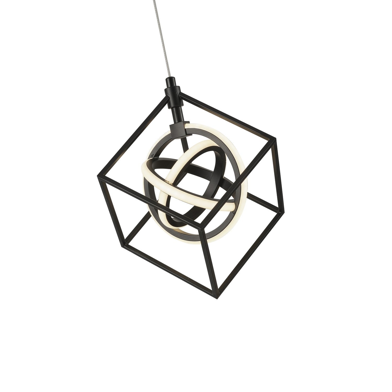 Artcraft - AC1011 - LED Pendant - Tulip - Matte Black