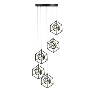 Artcraft - AC1013 - LED Pendant - Tulip - Matte Black