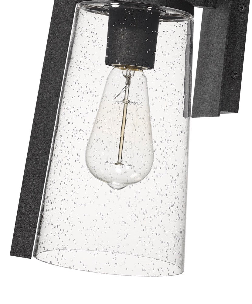 Artcraft - AC8820BK - One Light Outdoor Wall Sconce - Portofino - Black