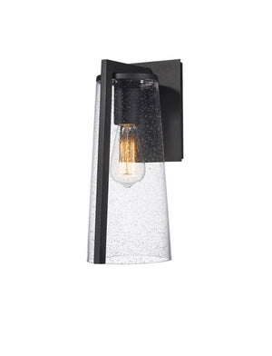 Artcraft - AC8821BK - One Light Outdoor Wall Sconce - Portofino - Black