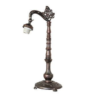 Meyda Tiffany - 244793 - One Light Table Lamp - Belvidere - Mahogany Bronze