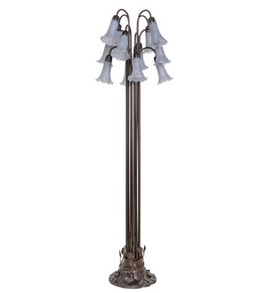 Meyda Tiffany - 251696 - 12 Light Floor Lamp - Gray - Mahogany Bronze