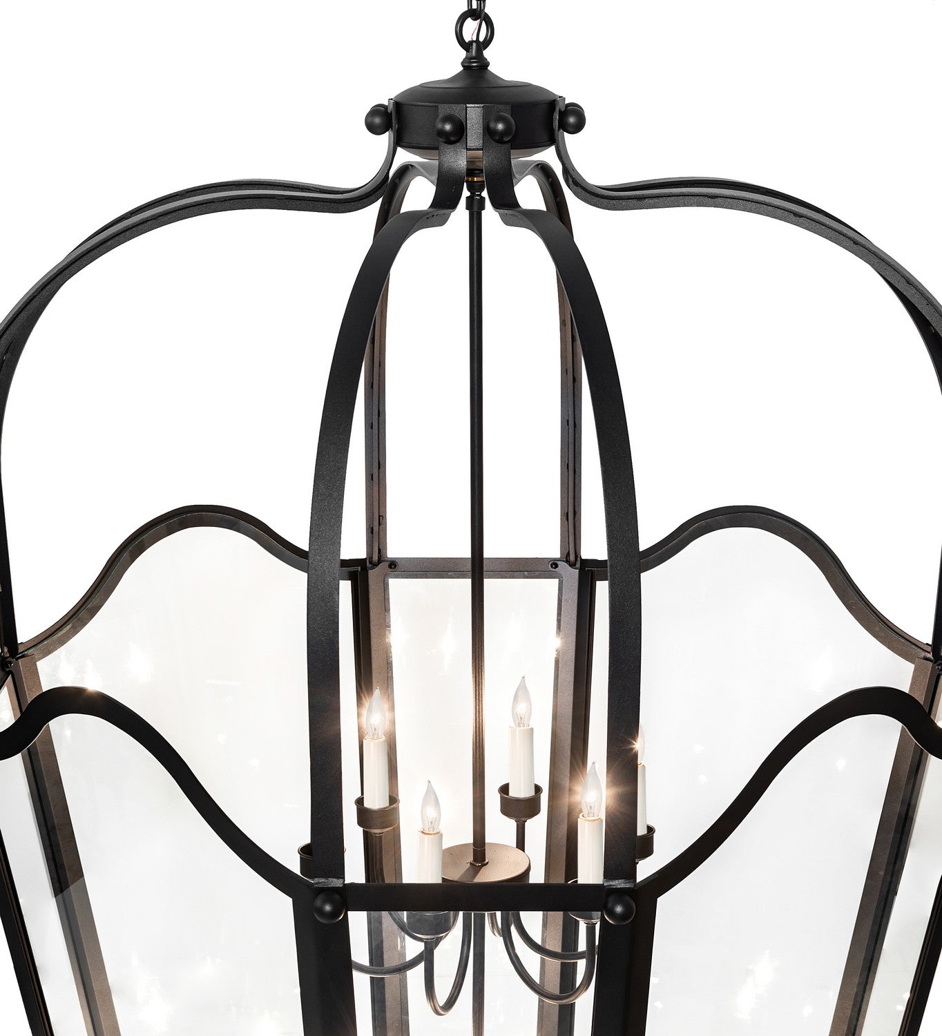 Meyda Tiffany - 265266 - 12 Light Pendant - Citadel - Textured Black