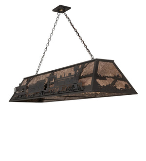 Meyda Tiffany - 265807 - 11 Light Pendant - Train - Old Wrought Iron