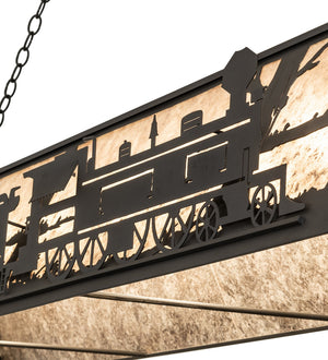 Meyda Tiffany - 265807 - 11 Light Pendant - Train - Old Wrought Iron