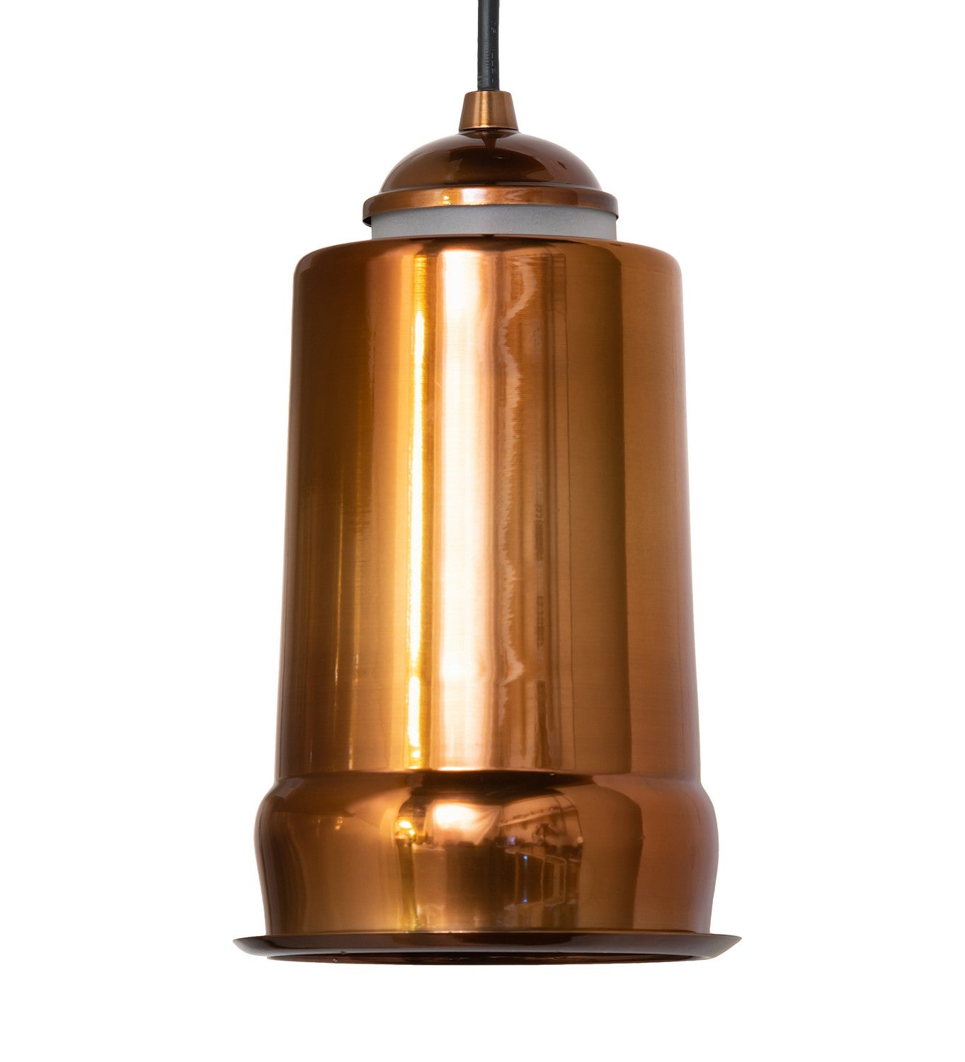 Meyda Tiffany - 267168 - One Light Mini Pendant - Cilindro - Transparent Copper