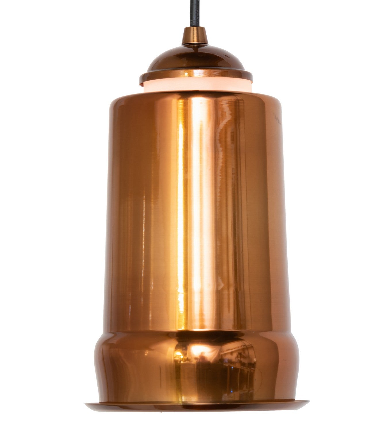 Meyda Tiffany - 267168 - One Light Mini Pendant - Cilindro - Transparent Copper