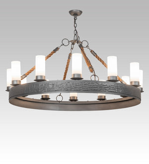 Meyda Tiffany - 267366 - 12 Light Chandelier - Costello - Blackened Pewter