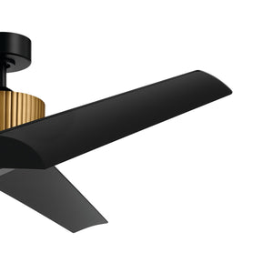 Kichler - 330130NBR - 56"Ceiling Fan - Almere - Natural Brass