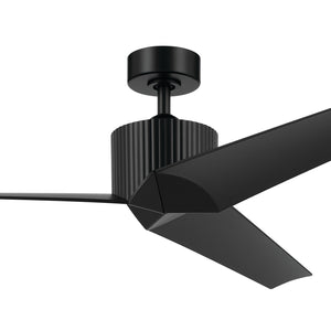 Kichler - 330130SBK - 56"Ceiling Fan - Almere - Satin Black