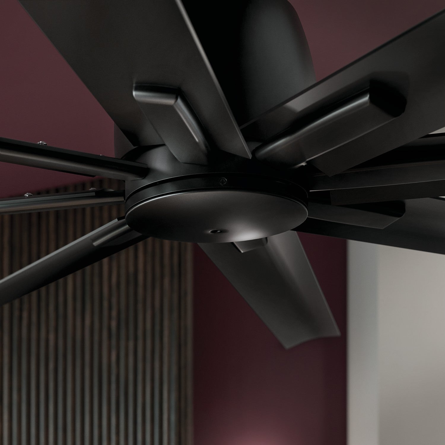 Kichler - 310285SBK - 84"Ceiling Fan - Breda - Satin Black