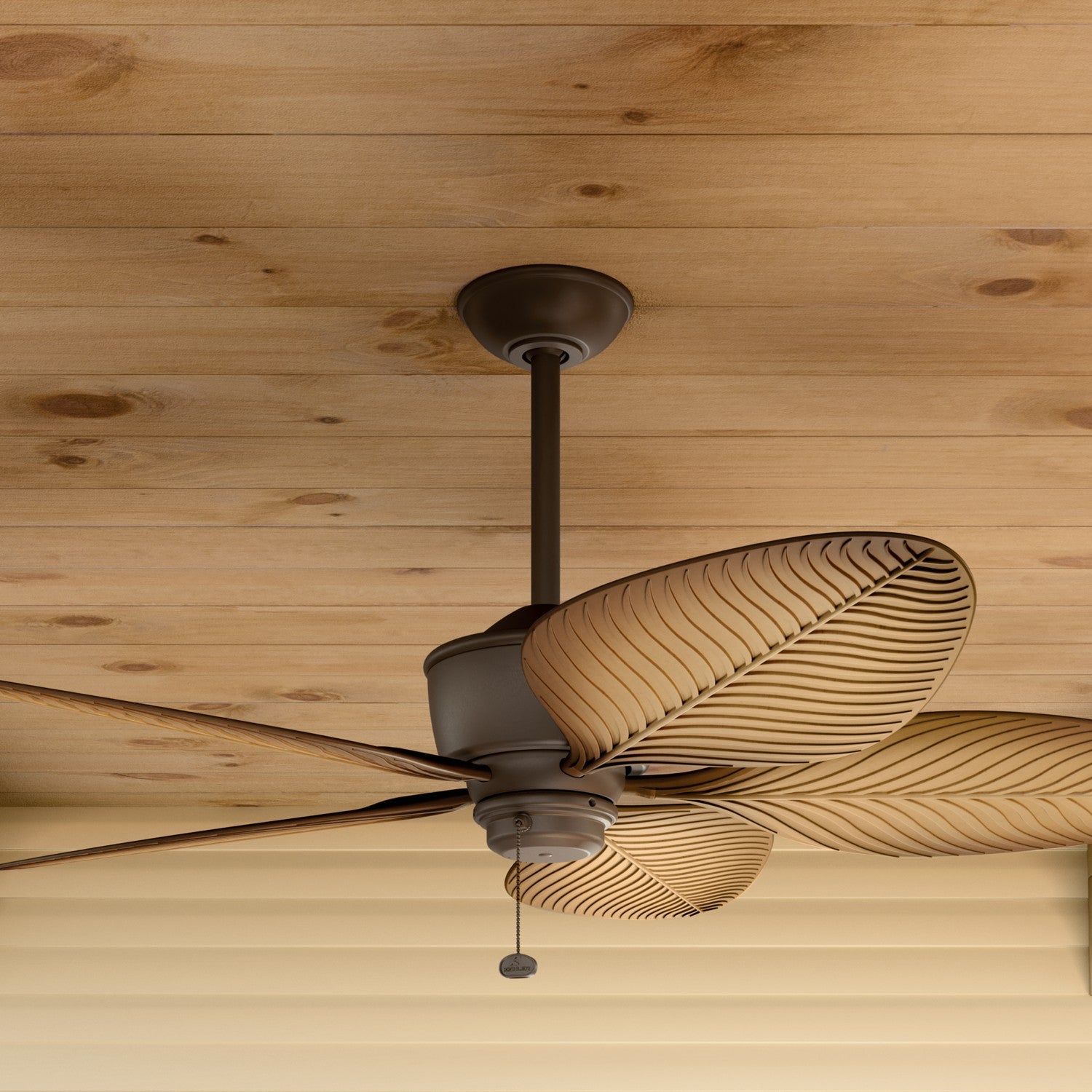 Kichler - 310095SNB - 56"Ceiling Fan - Nani - Satin Natural Bronze