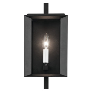 Kichler - 59131BKT - One Light Outdoor Wall Mount - Kroft - Textured Black