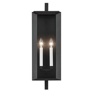 Kichler - 59133BKT - Two Light Outdoor Wall Mount - Kroft - Textured Black