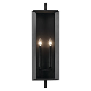 Kichler - 59134BKT - Two Light Outdoor Wall Mount - Kroft - Textured Black