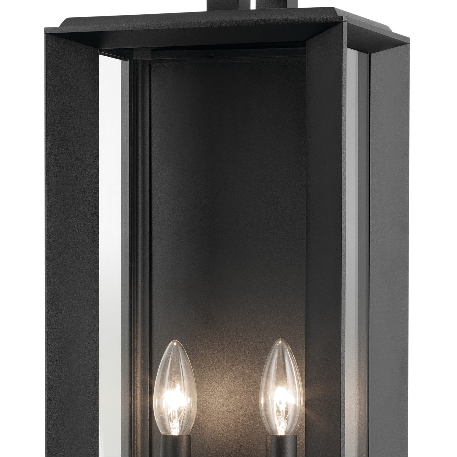 Kichler - 59134BKT - Two Light Outdoor Wall Mount - Kroft - Textured Black