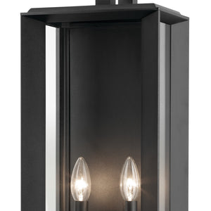 Kichler - 59134BKT - Two Light Outdoor Wall Mount - Kroft - Textured Black