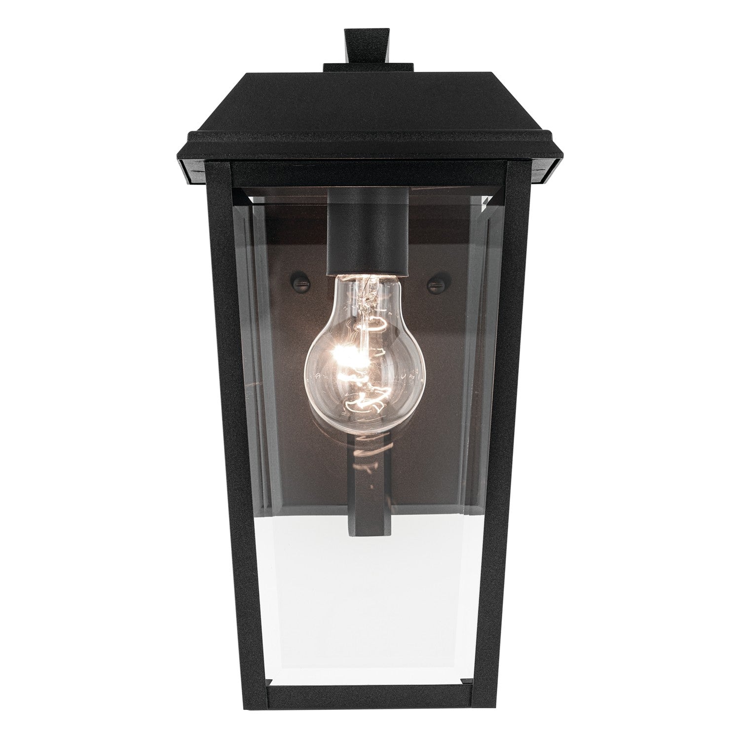 Kichler - 59118BKT - One Light Outdoor Wall Mount - Mathus - Textured Black