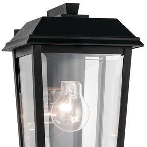 Kichler - 59118BKT - One Light Outdoor Wall Mount - Mathus - Textured Black
