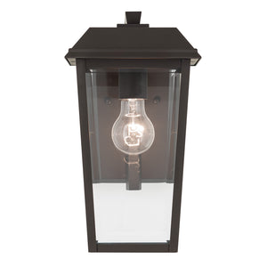 Kichler - 59118OZ - One Light Outdoor Wall Mount - Mathus - Olde Bronze