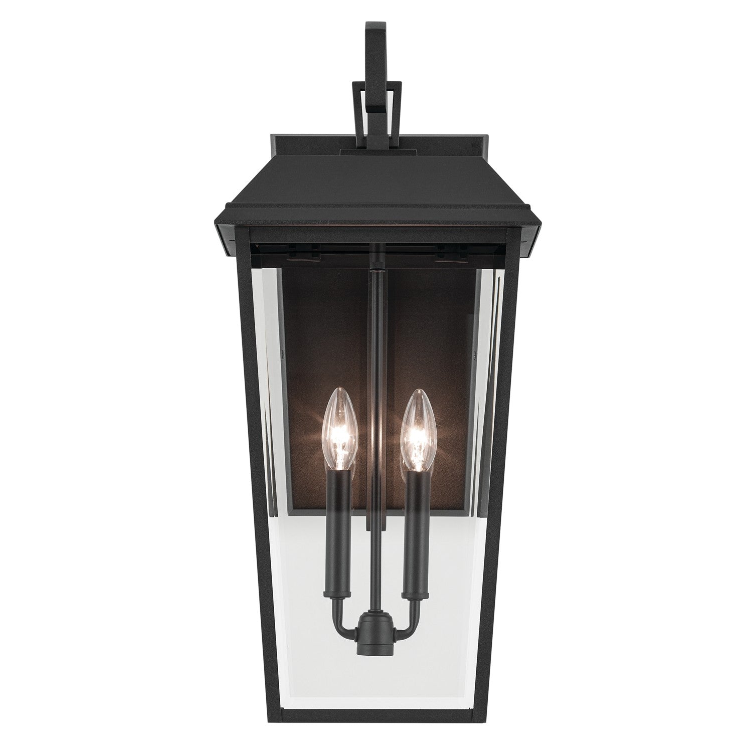 Kichler - 59120BKT - Two Light Outdoor Wall Mount - Mathus - Textured Black