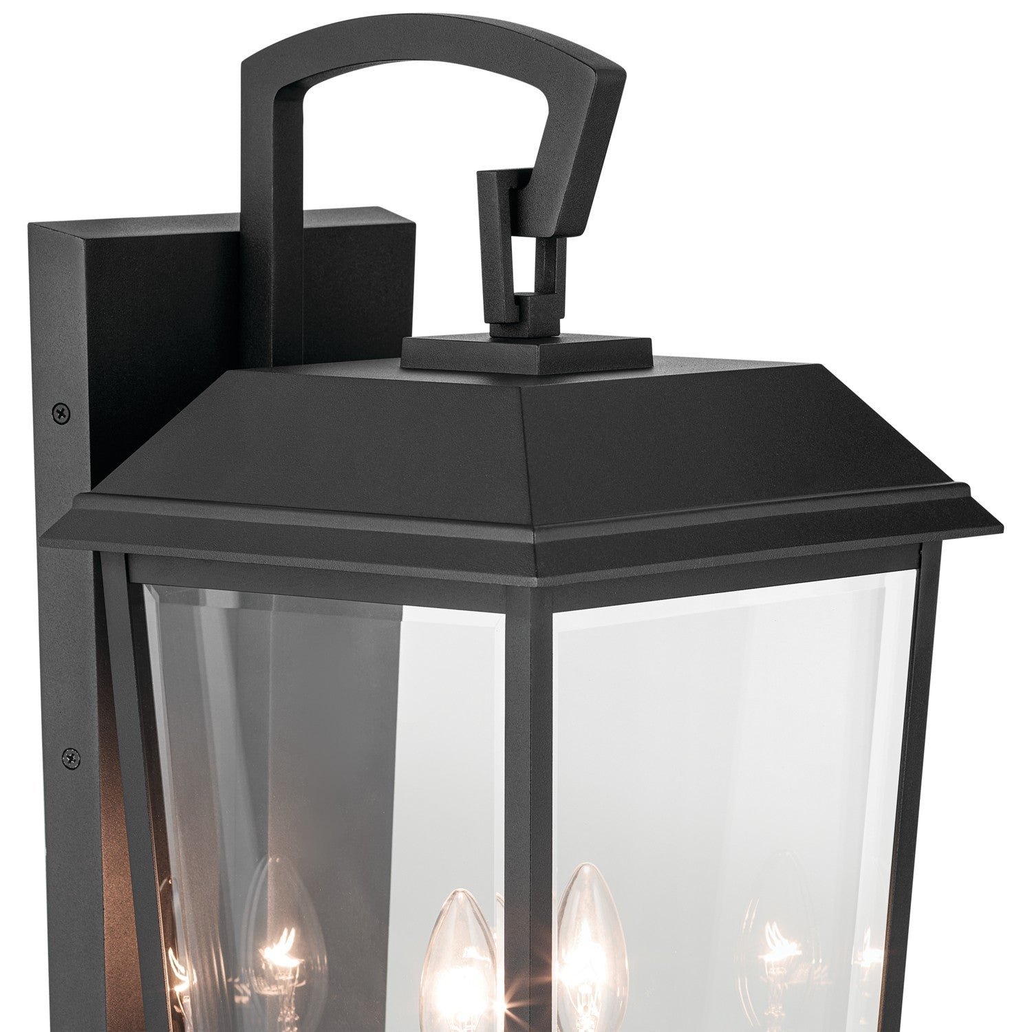 Kichler - 59120BKT - Two Light Outdoor Wall Mount - Mathus - Textured Black