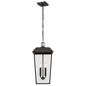 Kichler - 59122OZ - Two Light Outdoor Pendant - Mathus - Olde Bronze