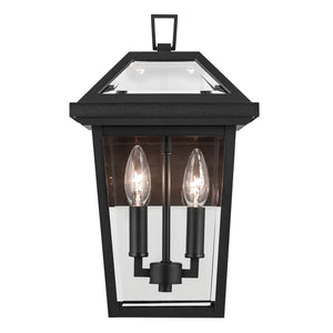 Kichler - 59125BKT - Two Light Outdoor Wall Mount - Regence - Textured Black