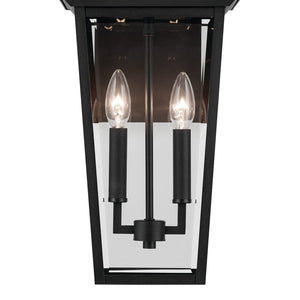 Kichler - 59126BKT - Two Light Outdoor Wall Mount - Regence - Textured Black