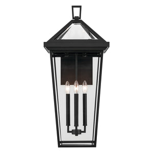 Kichler - 59128BKT - Four Light Outdoor Wall Mount - Regence - Textured Black