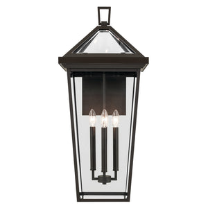 Kichler - 59128OZ - Four Light Outdoor Wall Mount - Regence - Olde Bronze