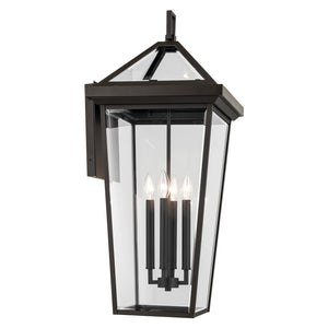 Kichler - 59128OZ - Four Light Outdoor Wall Mount - Regence - Olde Bronze