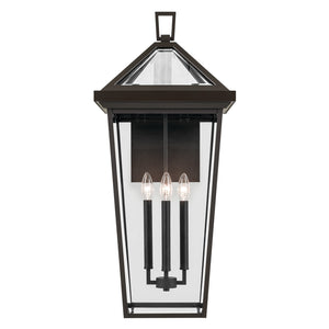 Kichler - 59128OZ - Four Light Outdoor Wall Mount - Regence - Olde Bronze