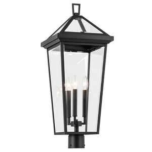 Kichler - 59129BKT - Three Light Outdoor Post Mount - Regence - Textured Black