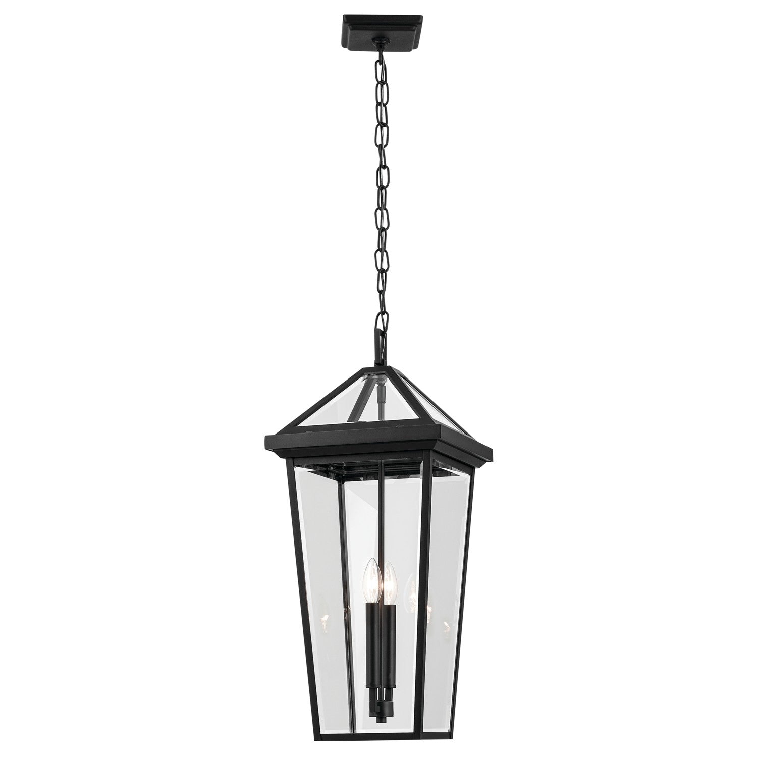 Kichler - 59130BKT - Two Light Outdoor Pendant - Regence - Textured Black